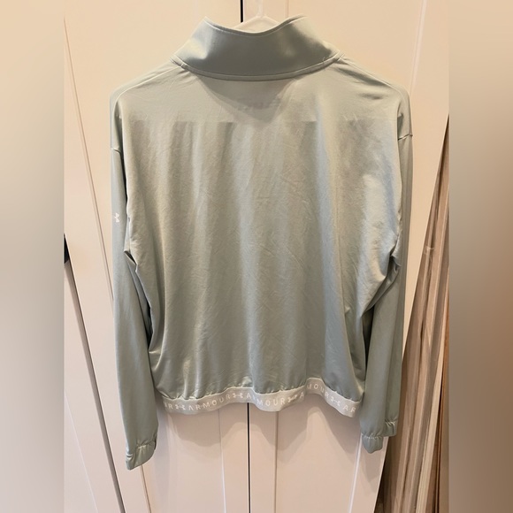 Under armour sea foam green loose fit bomber jacket - Picture 4 of 7